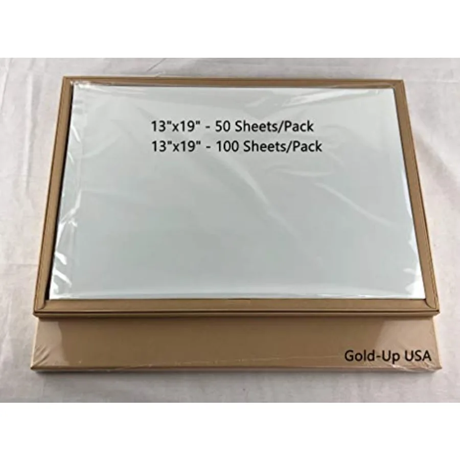 

13 x 19 Inch Waterproof Inkjet Transparency Film for Silk Screen Printing - 1 Pack 50 Sheets