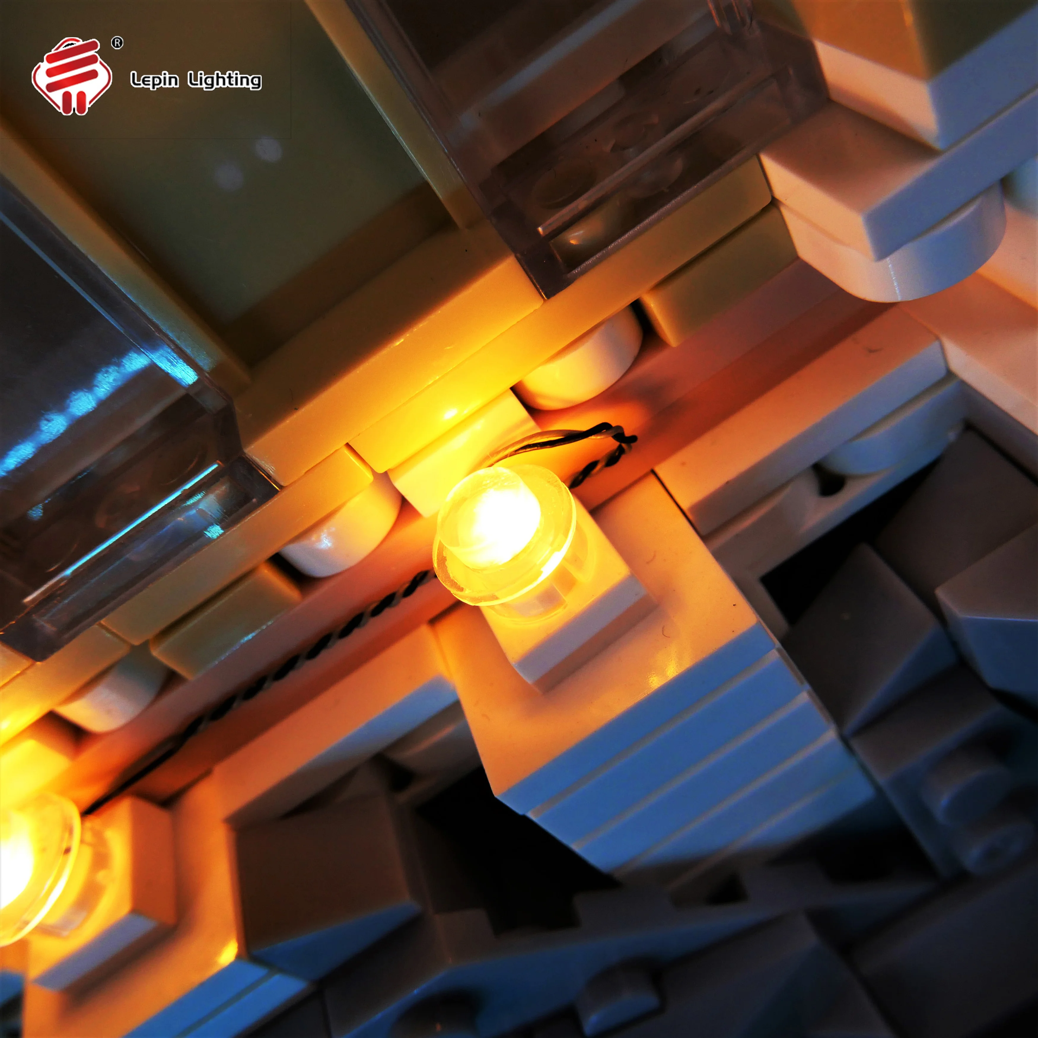Kit de luz LED DIY Compatible con fuente de deseos mágica 21062, modelo de bloques de construcción, juego de iluminación con Control remoto, regalo de exhibición