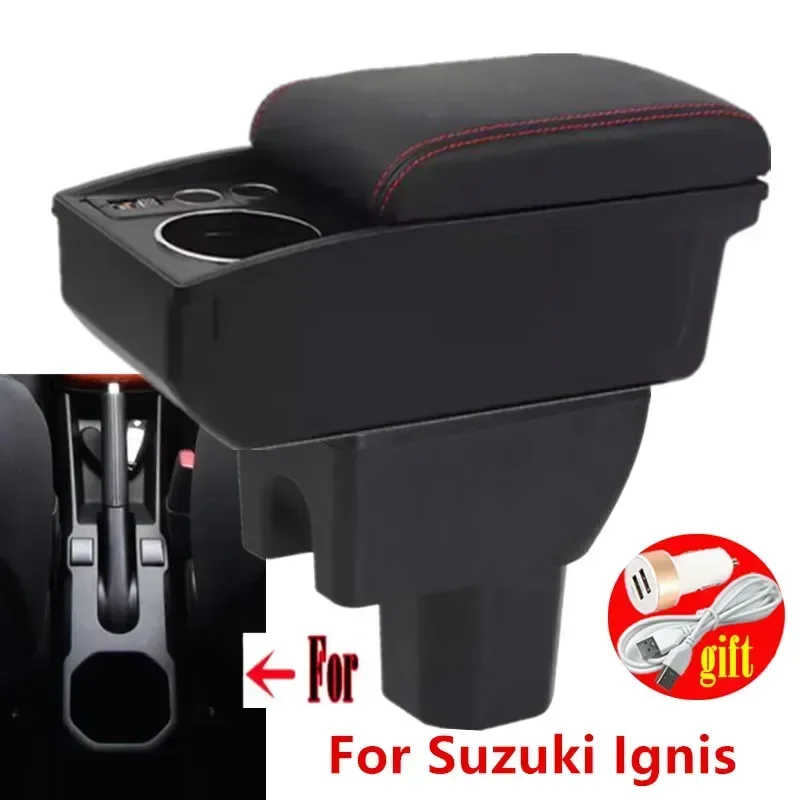 

Центральный подлокотник автомобиля для Suzuki Ignis, подлокотник для Suzuki IGNIS, ящик для хранения автомобильного подлокотника, специальная деталь для модернизации