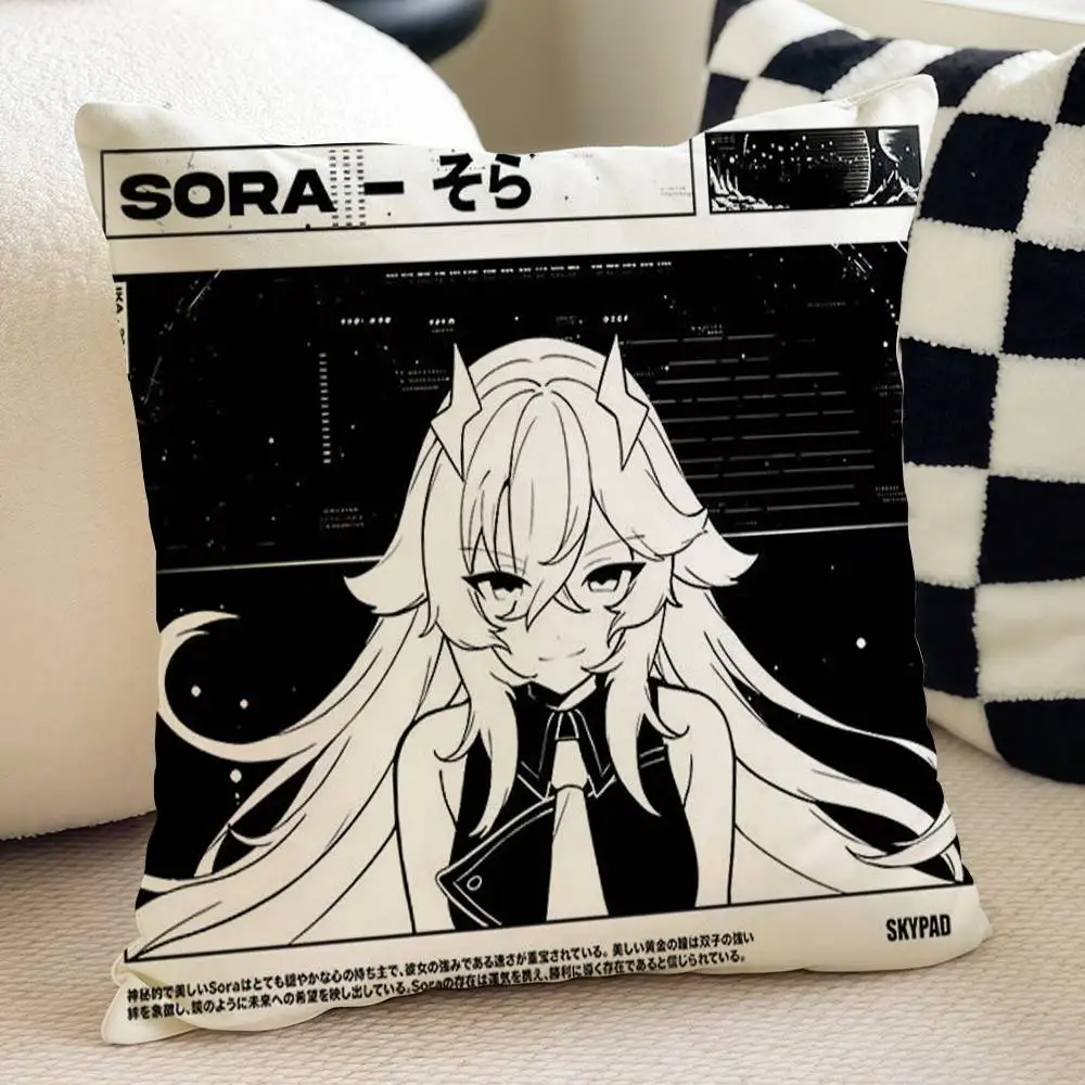 

SKYPAD Sora XYume Pillow Case Luxury Double-sided For Car Pillows 45x45 Cushions Cover Home And Decoration Sofa Pillowcase 50x50