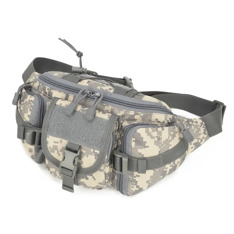 Outdoor casual camouflage multi-functional men's fanny pack