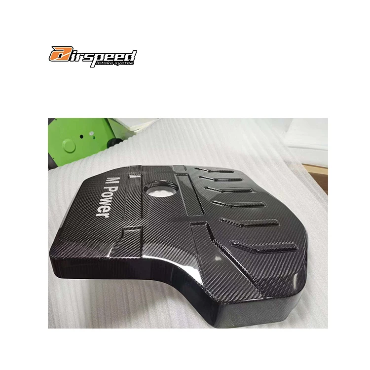 

3K Twill Carbon Weave in Glossy Finish Dry Carbon Fiber Engine Cover for BMW 3,4 Series(G Chaiss) 330 335 430 435 G20 G22