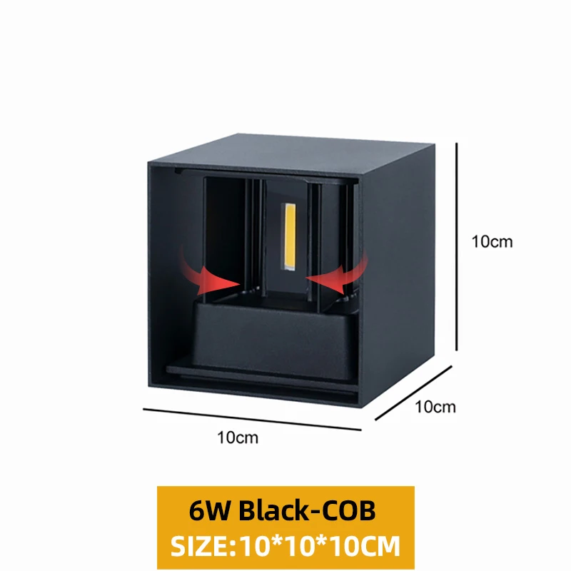 LED Wandlamp Buiten Waterdicht IP65 Binnenwandlamp Veranda Tuinverlichting Woonkamer Straat Gang Trap Verlichting 24W