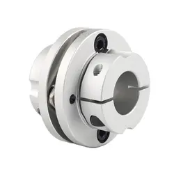 8mm/9mm/10mm/11mm/12mm/14mm/15mm/16mm Stepped Single Disc Flange Coupling Coupler Flexible Servo Motor Connector Sleeve D44L34