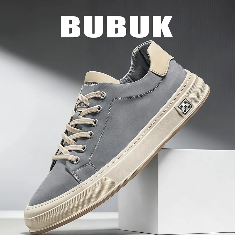 Versatile Lace-Up Men's Sneakers, Trendy Business Men's Shoes, Comfortable Casual Sports Shoes, Outdoor Men's Shoes Suitable for Walking and Hiking, Trendy Men's Sneakers view 2