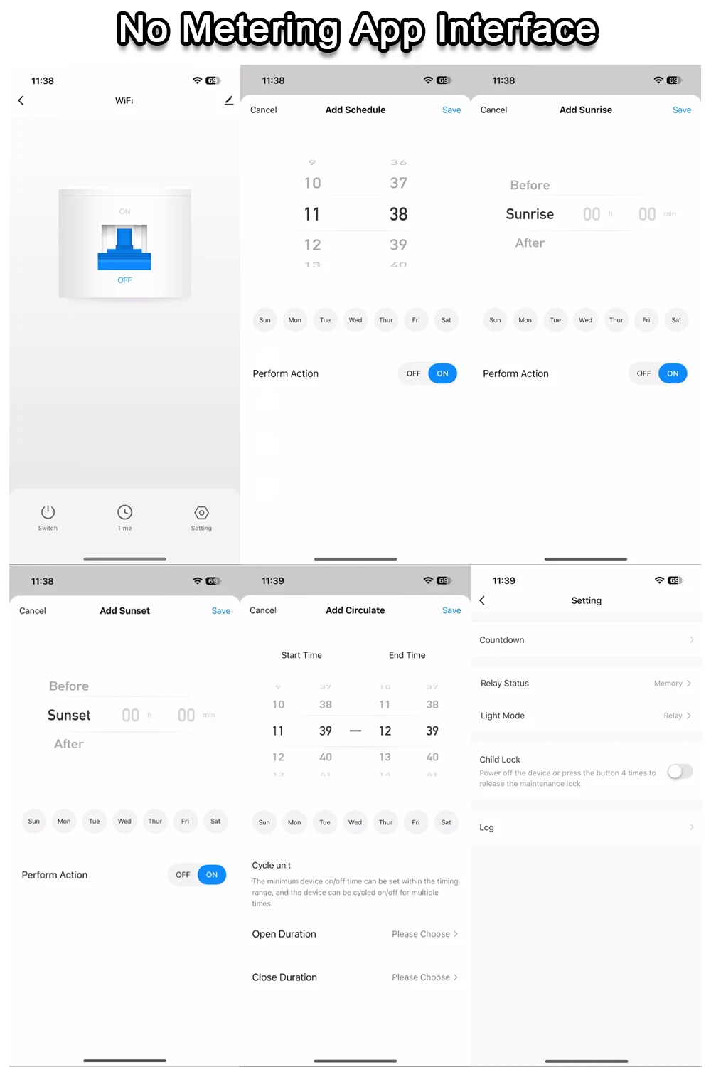 EARU Tuya App Smart WiFi MCB Schutzschalter Strom-Spannungs-Leistungs-Energie-kWh-Zähler Schutzschalter Timer Relais Schalter Fernbedienung – Detail 12