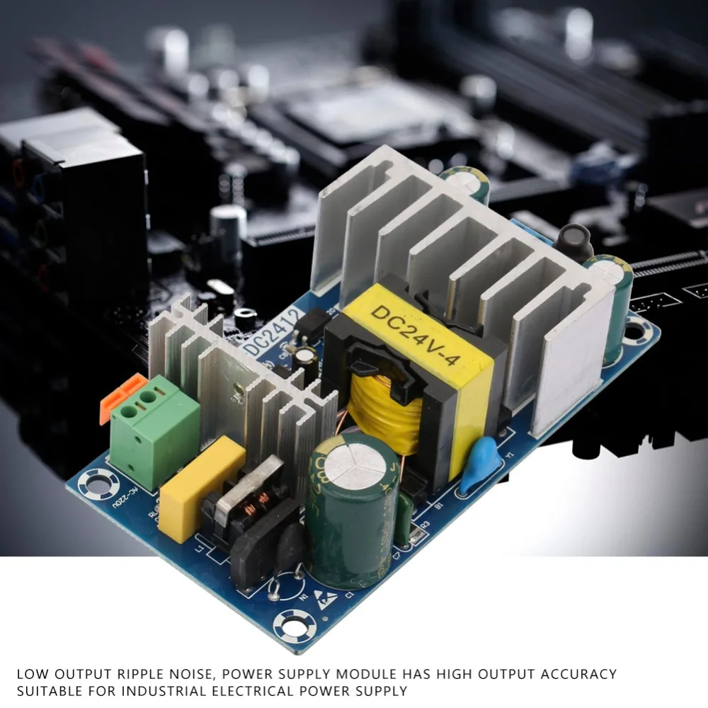 100 واط وحدة امدادات الطاقة DC24V 4-6A التيار المتناوب 85-265 فولت التيار المتناوب إلى تيار مستمر وحدة امدادات الطاقة تنحى الصناعية غراد