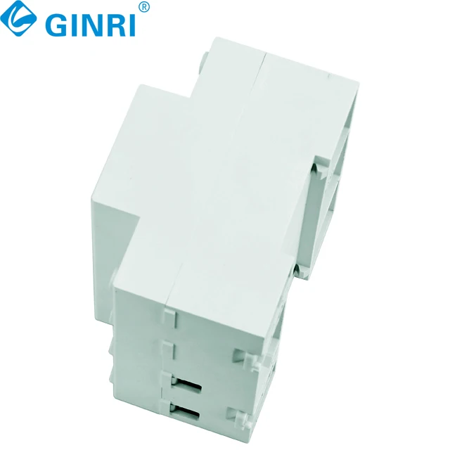 Ginri JMRD-TA 3P + N 3 fases 220v 63a 80a carril Din ajustable sobre y bajo voltaje protección de corriente Monitor Protector