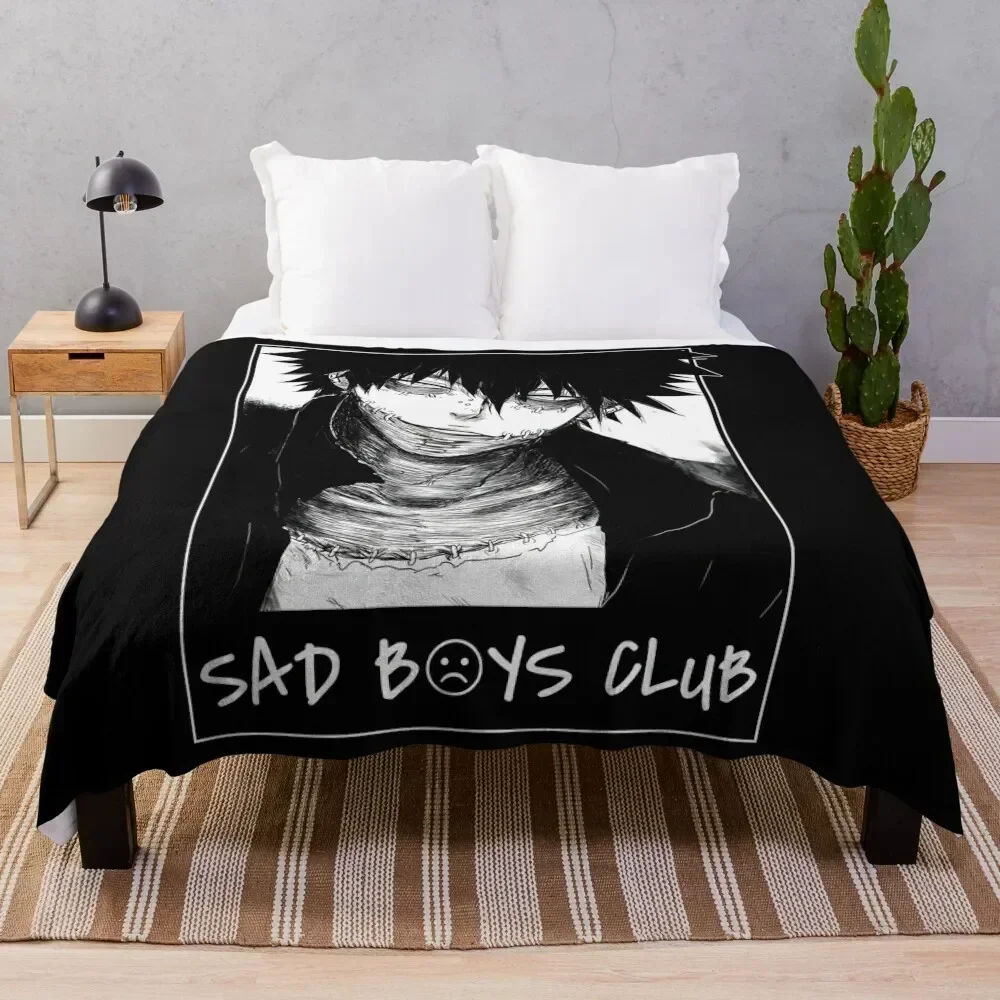 

SAD CLUB (Dabi Blueflame) Throw Blanket Machine Washable Soft Warm Blanket