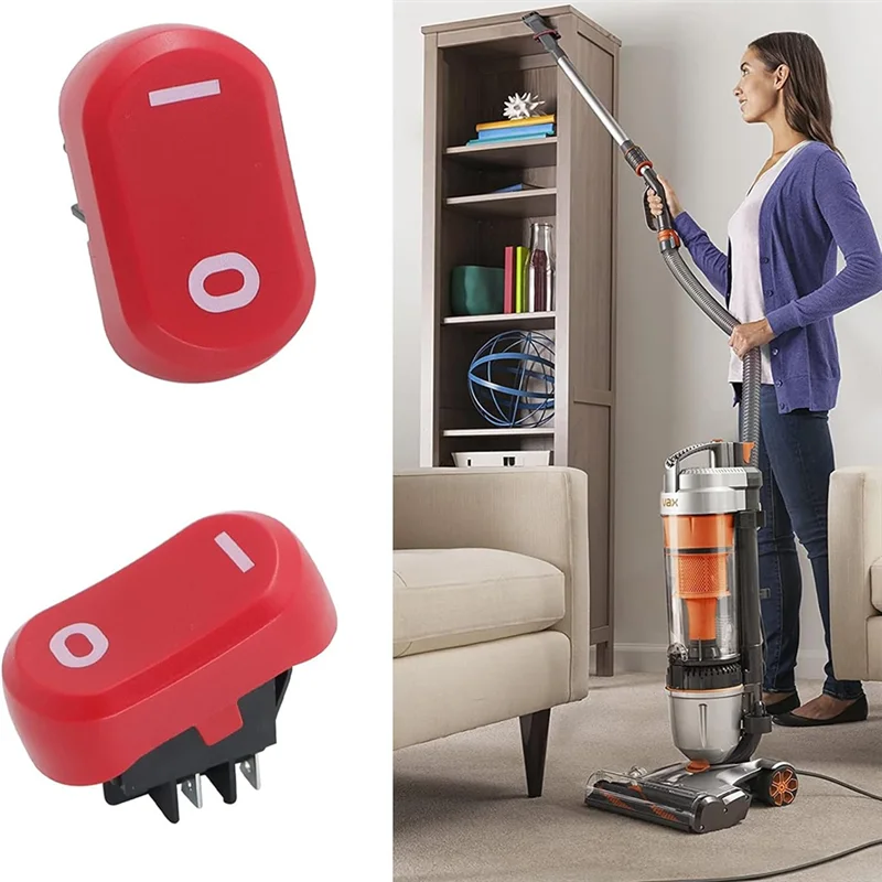 A86I-4Pcs botão interruptor de energia elétrica à prova dwaterproof água fácil instalação interruptor substituir acessórios aspirador pó