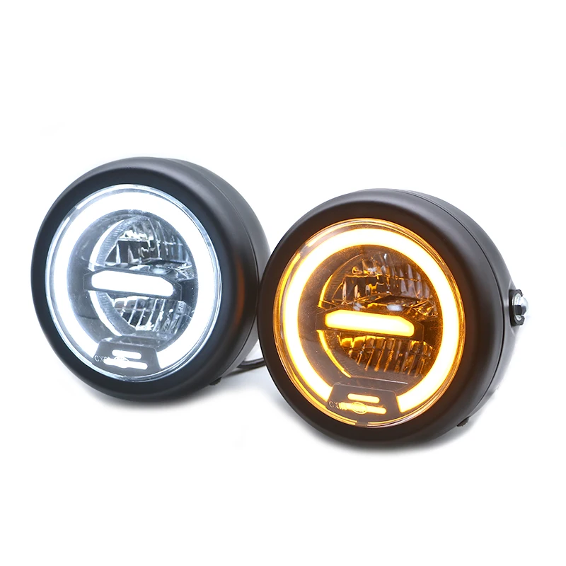 DUILU 6 Inch Motorcycle Led Headlight Universal 6