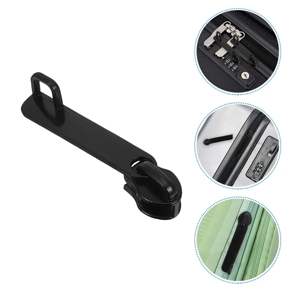 6 stks Universele Rits Vervanging Kit voor Bagage Instant Gebroken Ritsen Gesp Koffer Rits Hoofd DIY Naaien Craft