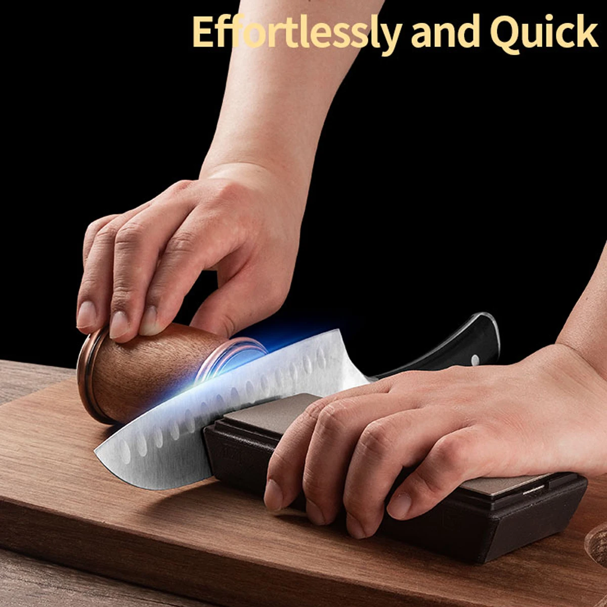 

Professional Roll Sharpener Set Diamond Stone Magnetic Bracket 15 20 Degree Angle Rail Kitchen Tool Accessories