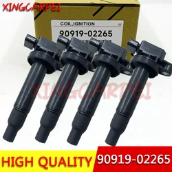 4pcs 90919-02265 Ignition Coil For Scion IQ Yaris Prius xA xB Echo 1.5L Corolla 90919 02265 90919 02240 673-1306