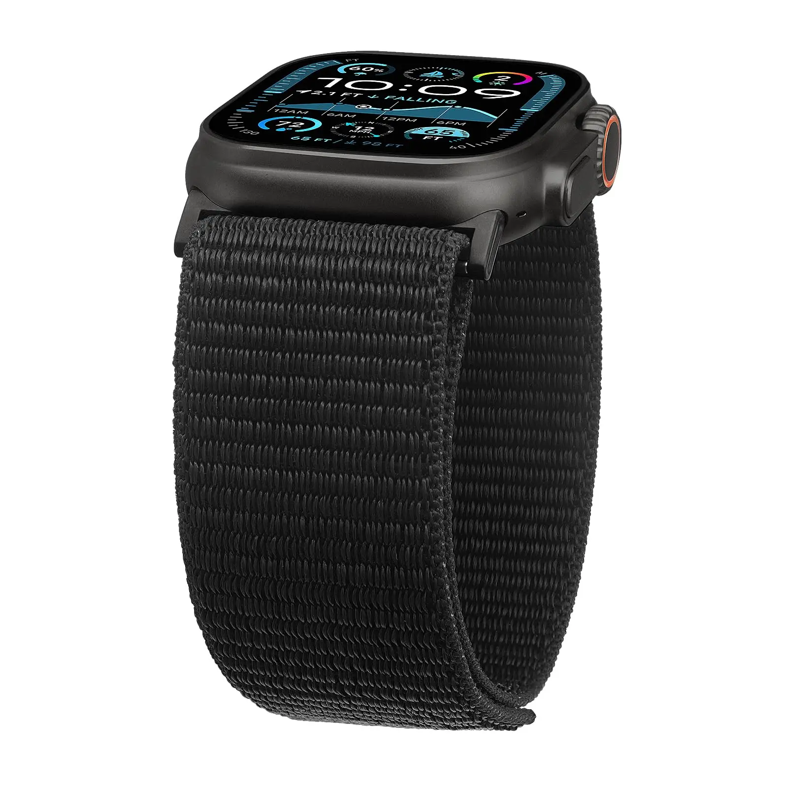 

Nylon Sport Loop Band Compatible with For Apple Watch Band 38mm 40mm 41mm 42mm 44mm 45mm 46mm 49mm Women Men