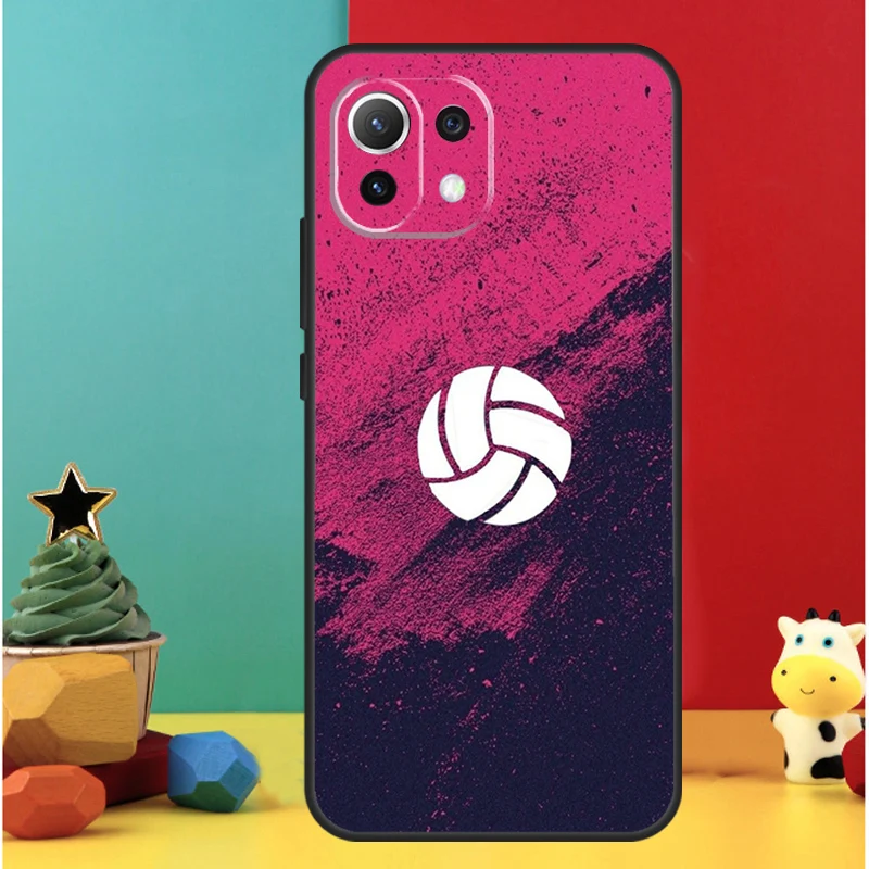 Volleyball Sport For POCO F3 F4 GT M5 M4 X3 Pro Case For Xiaomi Mi 11 Lite 11T 12 12T Pro 12S Ultra Cover