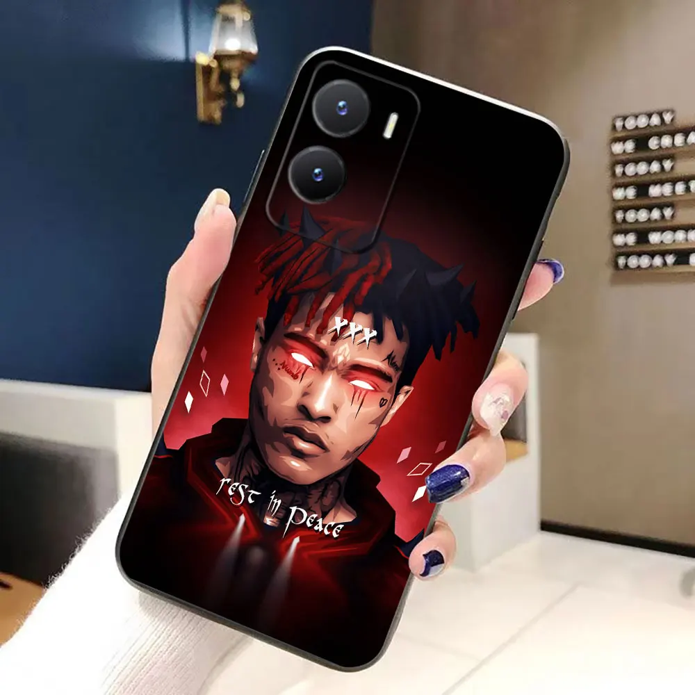 

Rapper XXXTentacions 17 Phone Case For VIVO Y02 Y04 Y17 Y19 Y20 Y21 Y22S Y28 Y29 Y35 Y36 Y39 Y50 Y51 Y72 Y76 Y77 Y78 Y100 Case