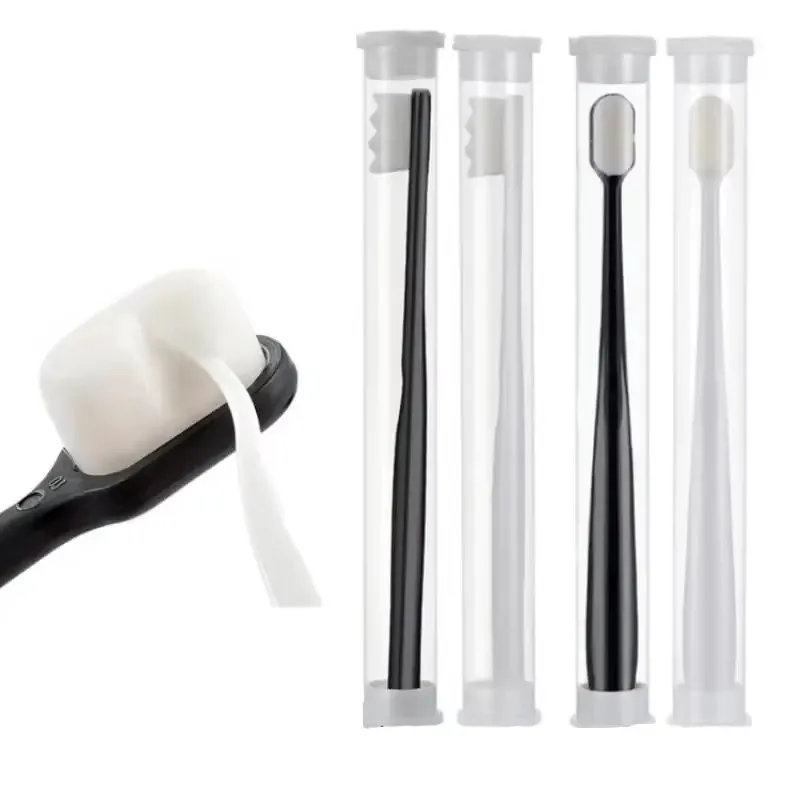 1/3/5pcs Ultrafine Soft Bristle Toothbrush For Couples Japanese Micro Women'S Family Use Home Use Soft Velvet Feeling Toothbrush