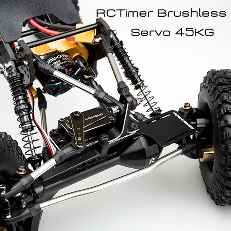 Rhino Crawler YUE ONE V2 1:10 RTR Edition 80A ESC S12 Sporty Brushless Motor 45KG Servo RC Car Parts Toys