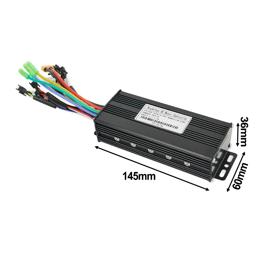 JN 24/36/48V E-Bike Sine Wave 30A 750/1000W SM Three Mode Brushless Controller Bicycle Lithium Battery Modified For UART No.2