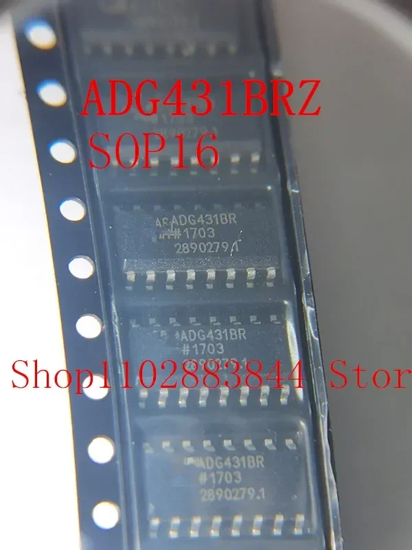 10PCS  New In Stock ADG431BRZ ADG431BR ADG431 SOP16