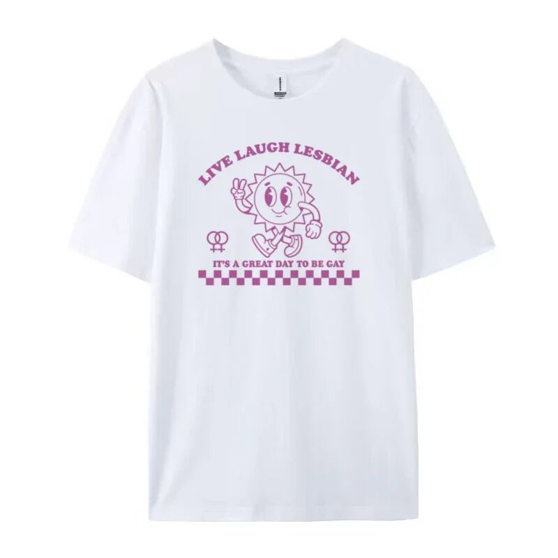 تي شيرت نسائي مضحك مضحك وعصري ، تيشيرتات مثيرة للشهر الفخر ، تيشيرتات رسومات LGBTQ عصرية ، تيشيرتات صيفية