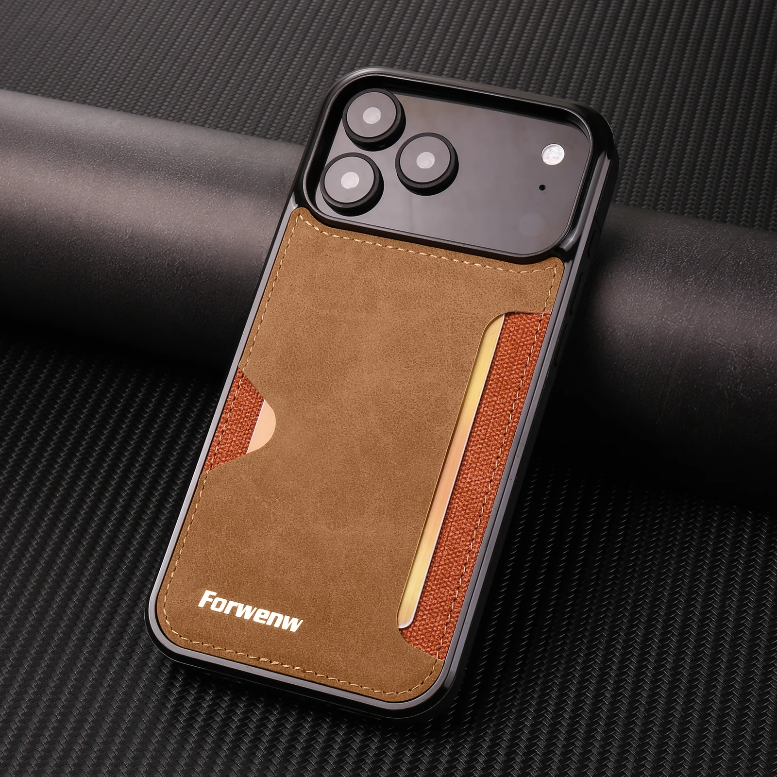 PU-Leder Handyhülle für iPhone 18 17 16 15 14 13 12 11 Pro Max Air 16E XS XR SE 7 8 Plus SE Retro Kartenhalter Brieftasche Cover – Detail 8