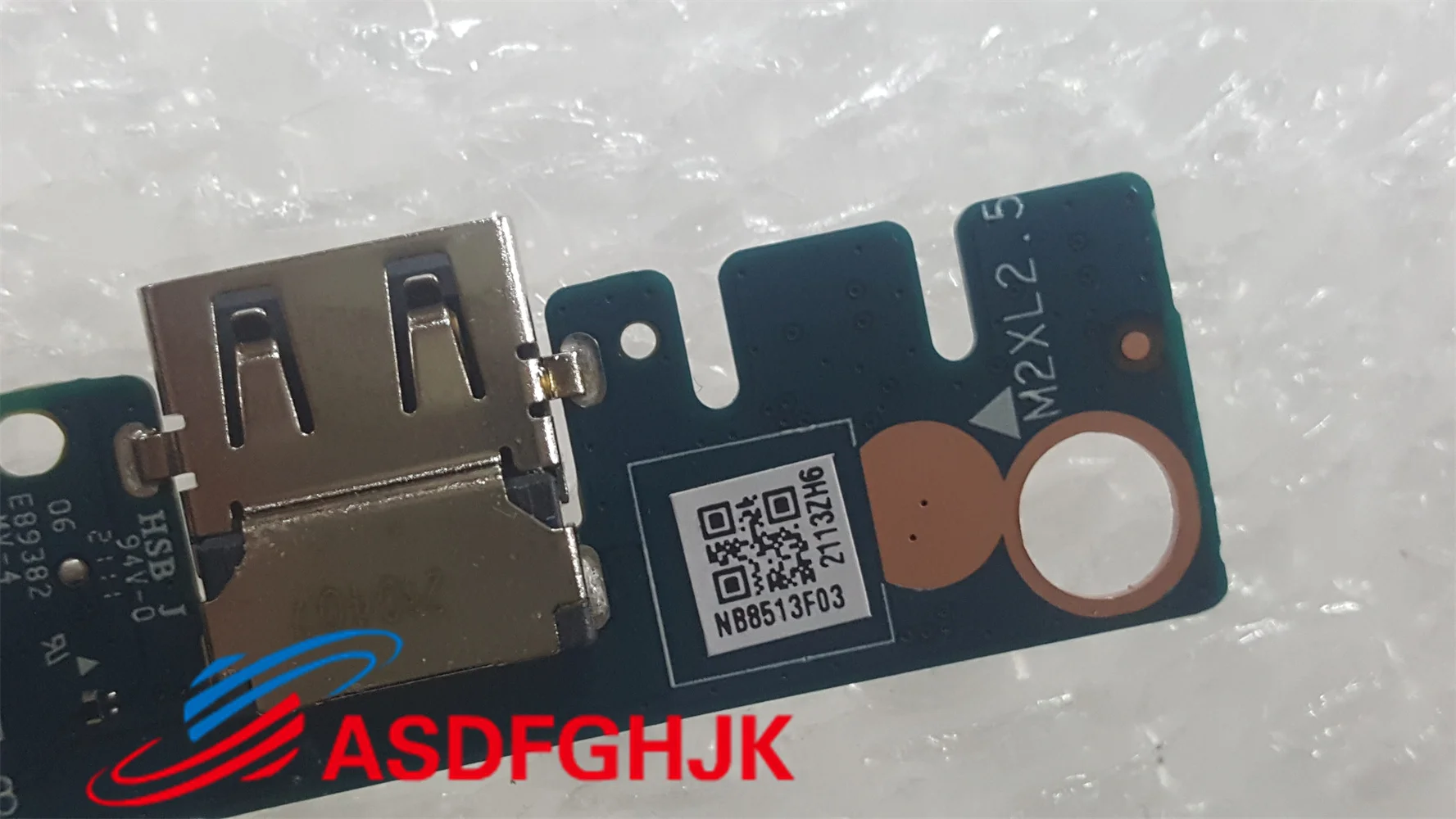 For Acer Aspire 5 A514-52 A514-52G A315-34 A514-33 N19H1 N19H2 Laptop USB Jack Audio Headphones interface Board NB8513_UB_V3