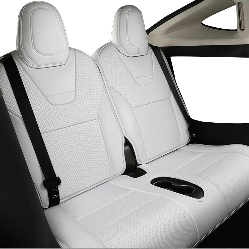 Tesla Model X Custom Fit Car Seat Cover Accessories For 2018-2021 Full Covered High Quality Leather 5 6 7 Seaters Cushion