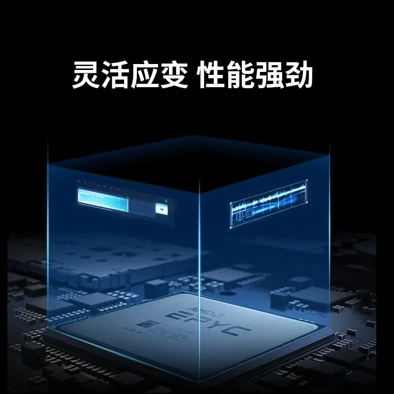 48 Core 96 Thread Eight Card 4090 24G Graphics GPU Rack AI Server