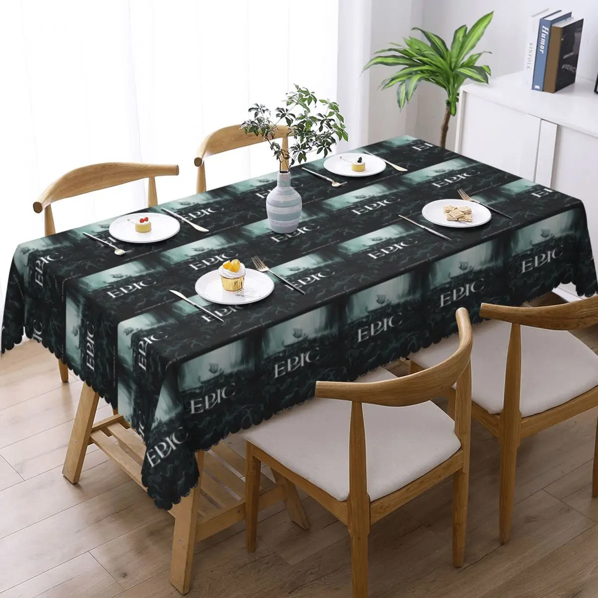Epic The Musical The Underworld Saga Tablecloth Restaurant Kitchen Rectangular Tablecloth Tablecloth Outdoor Dining Table Cover