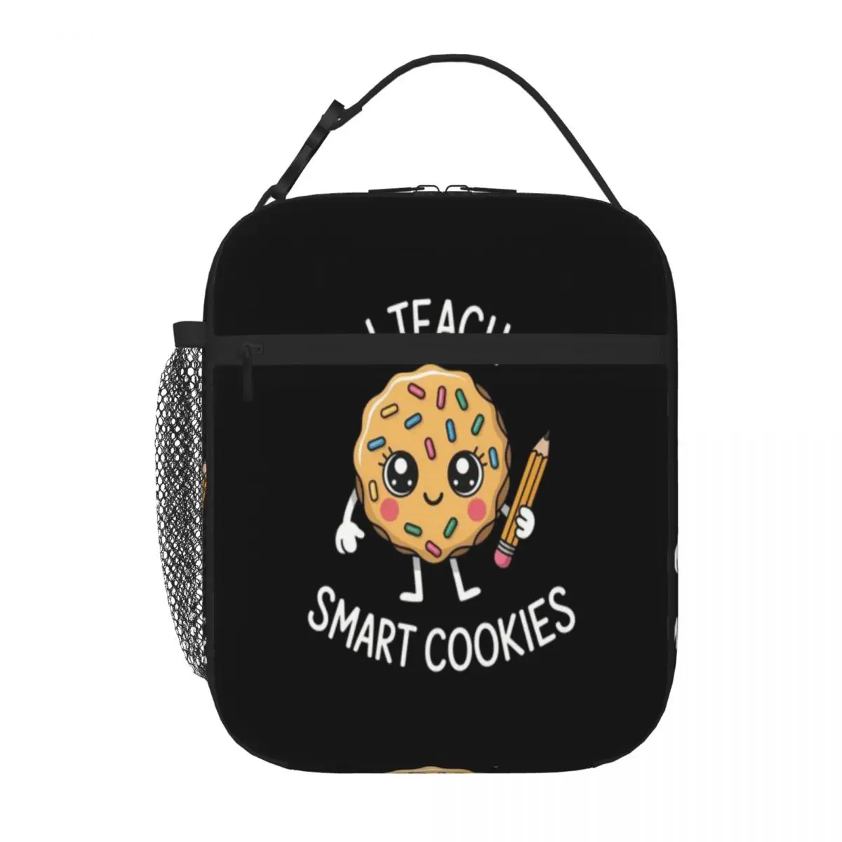 Bestselling I Teach Smart Cookies Teacher Back To School Birthday Pastel Shoulder Lunch Bag Nursing Shift Insulated Lunch Bag