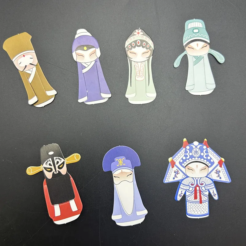 80pcs Creative Stationery Bookmarks Cartoon Marker Bookmarks Paper Book Clips Paper Page Holder Stationery Reading Tools