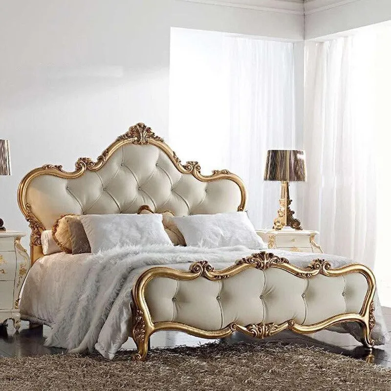 

Design Frame Double Bed Mattress Upholstered Bases Headboards Double Bed Monster Single Camas De Dormitorio Furniture