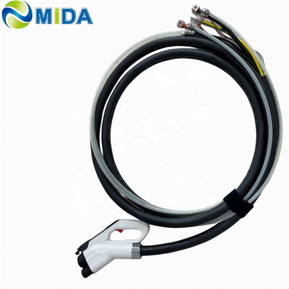 500A CCS1 Charging Cable Liquid Cooled HPC Plug for 350kW 500kW EV Charging Station