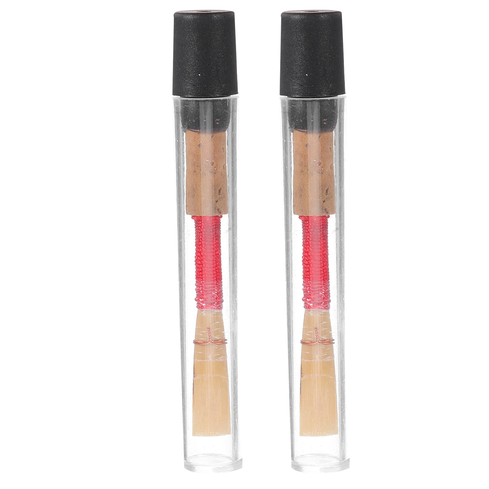 

2 Pcs Oboe Reed Replacement Reeds Beginners Kit Instrument Parts Handmade Woodwind Soft Supplies Natural
