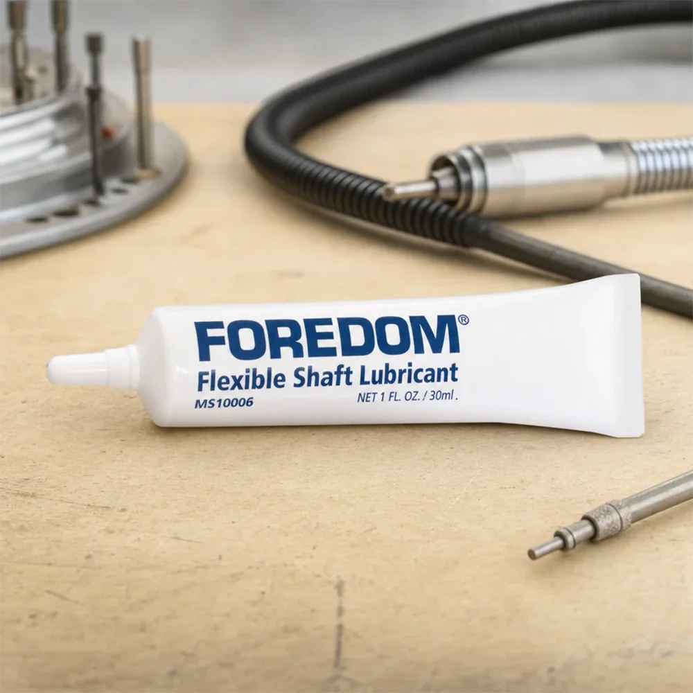 Foredom MS10006 Flexible Shaft Lubricant 1oz Anti-Friction Grease for Jewelry Flexible Shaft Machine Maintenance