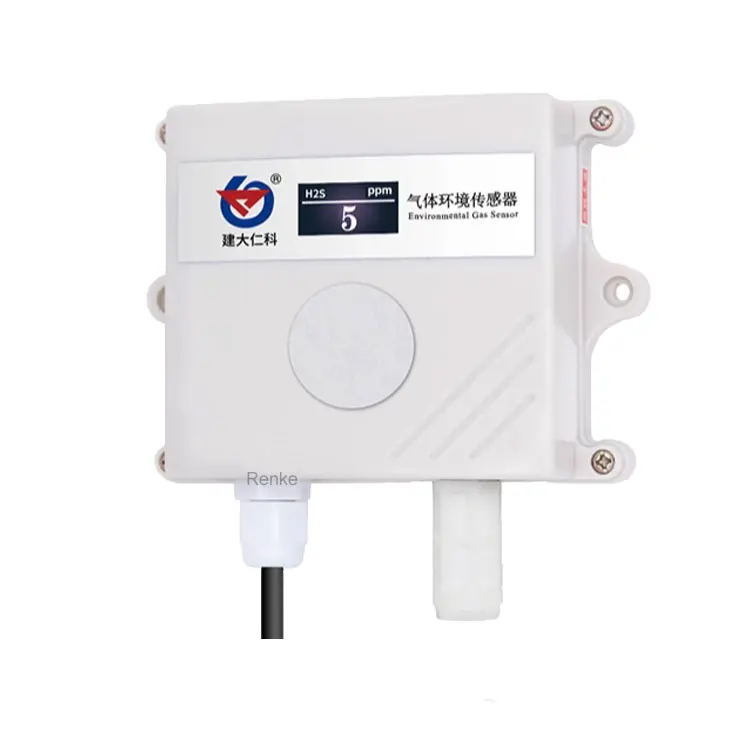 Renke Modbus RS485 0-100 Ppm H2S Detector Digital Output Hydrogen Sulfide H2s Gas Detector