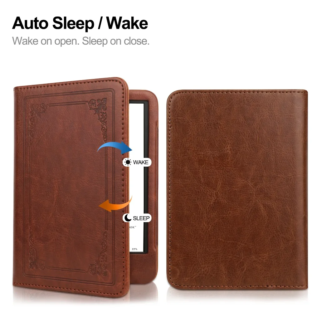 غطاء قارئ إلكتروني 6 بوصة مصنوع من الجلد C2V2L3 RS23CV حافظة واقية لجهاز Kindle Basic 2024/2024 تم إصدارها من الجيل 11/12th #3