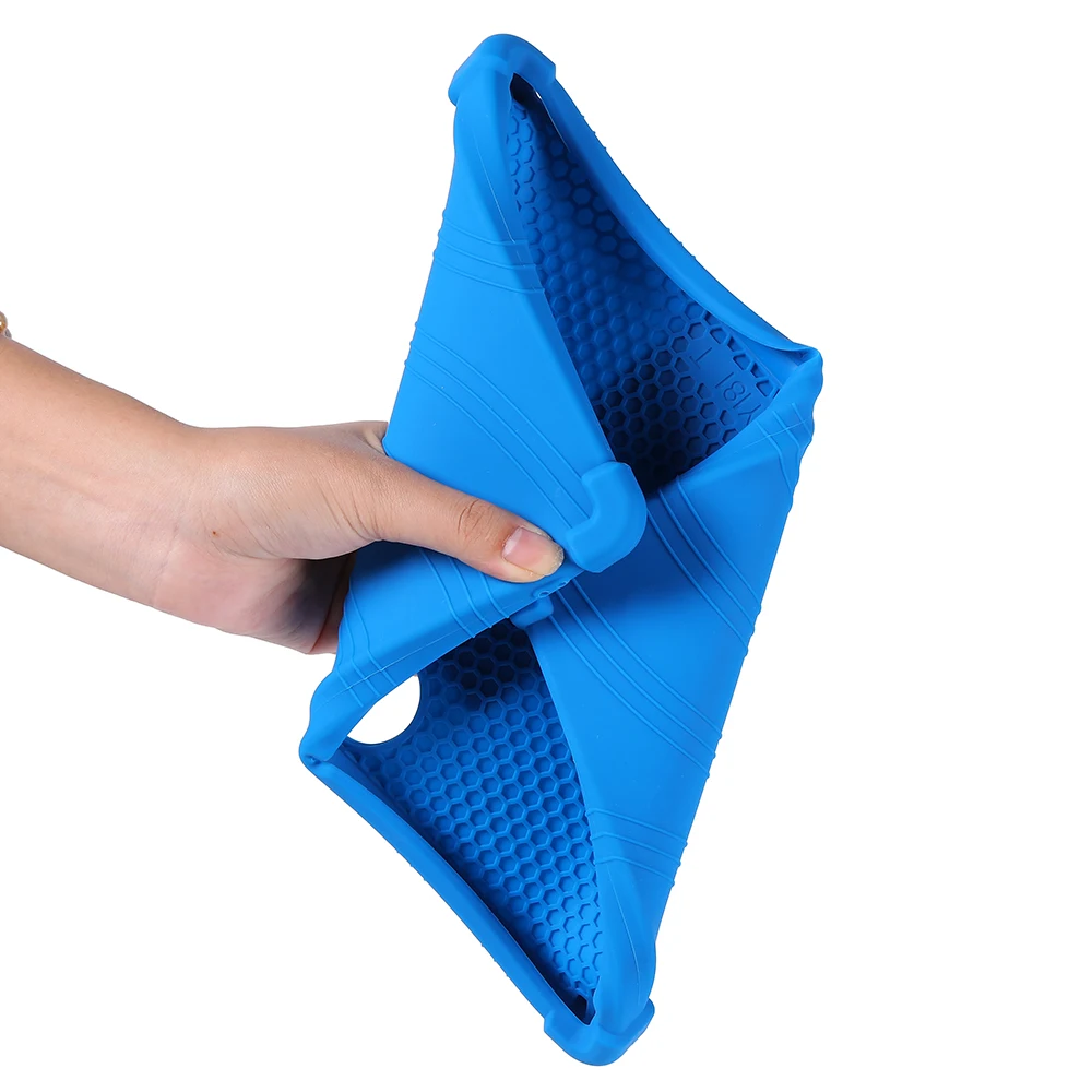 Hülle für TUOHAITIME MQ-C5-PT Tablet, sichere, stoßfeste Silikon-Ständerabdeckung