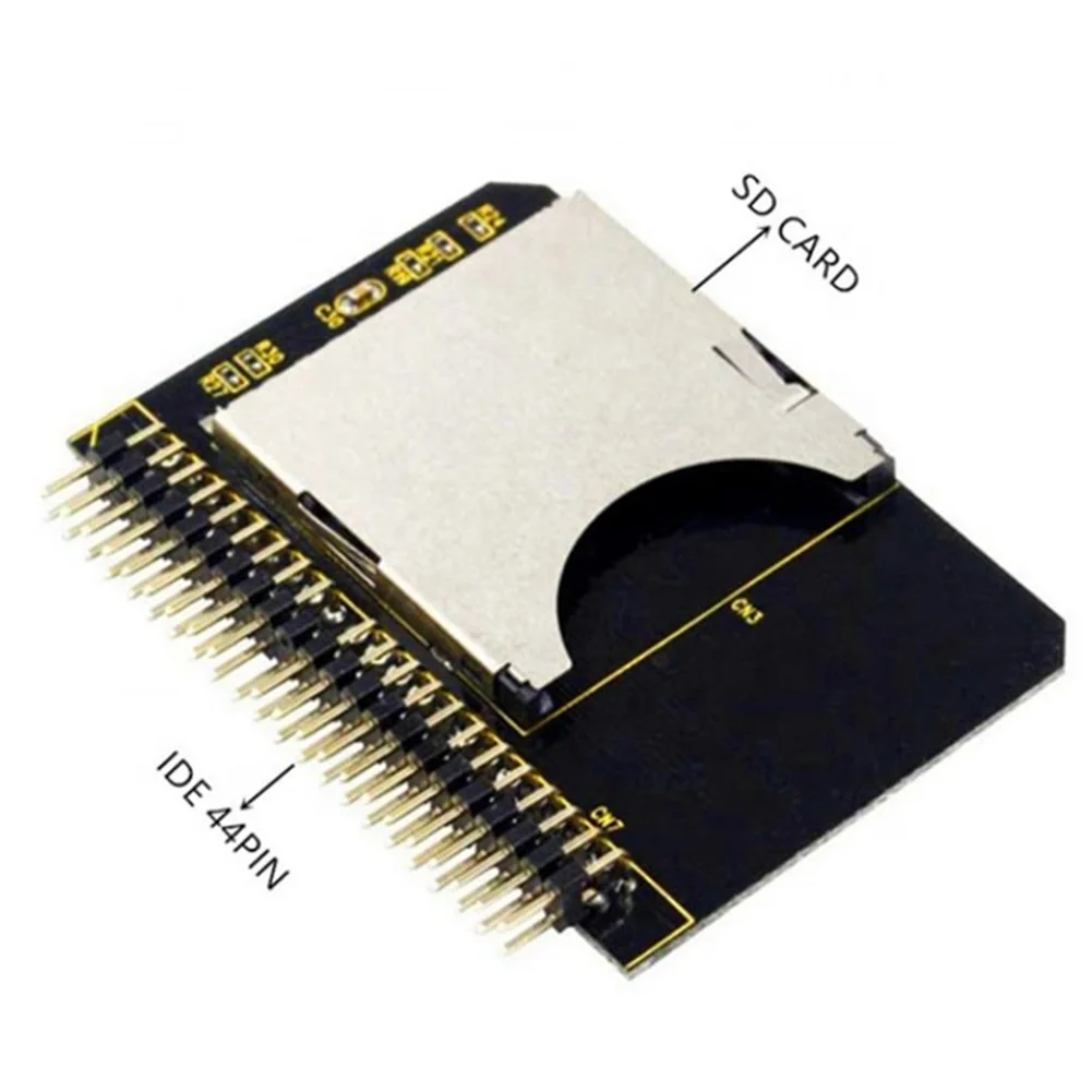 محول بطاقة ذاكرة SSD لأجهزة الكمبيوتر المحمول والكمبيوتر اللوحي ، SD to "، 44 دبابيس ، SDHC ، SDXC ، MMC ، IDE ، المحول