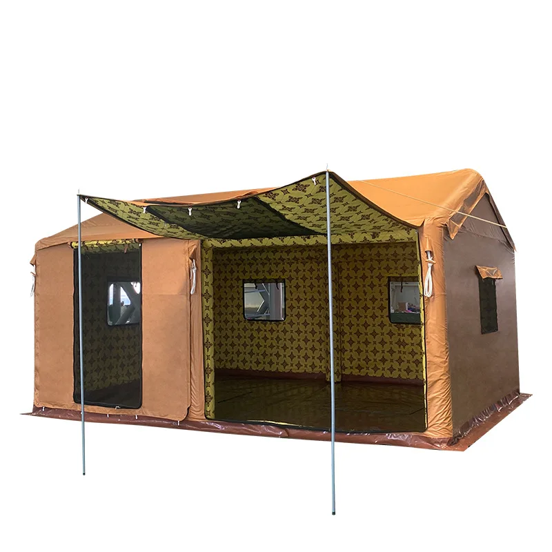 

Popular Customized Arab Inflatable Tent Saudi Arabic 3*3M Desert Waterproof House Outdoor air Tent large family camping tent