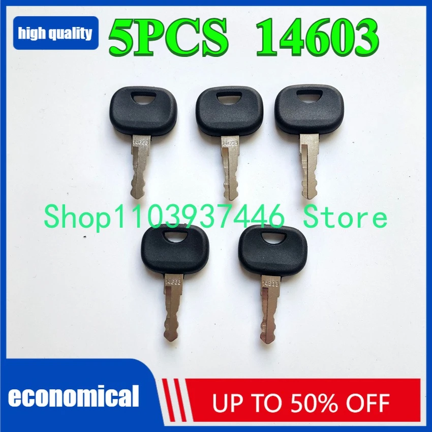 

5Pcs 14603 Key for Bomag Dynapac Terex Vibromax 14603 NH