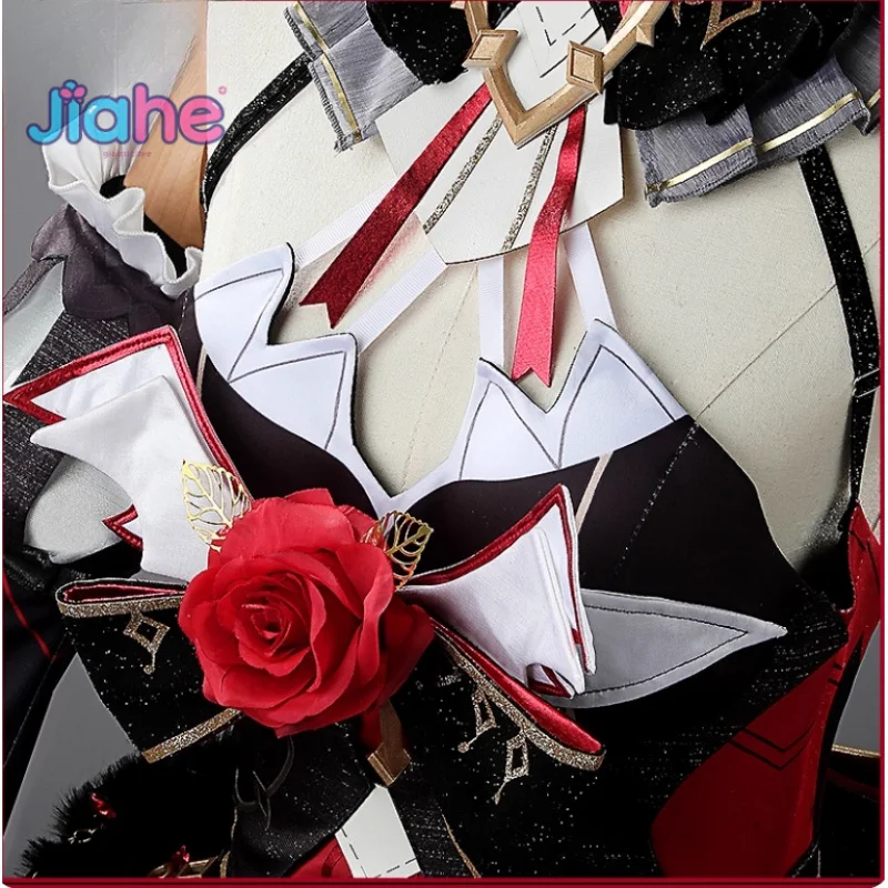 

Honkai Impact 3, Тереза Апокалипсис, карнавальный костюм Under the Moon Oath, женское великолепное платье, аксессуары, реквизит, наряд на Хэллоуин