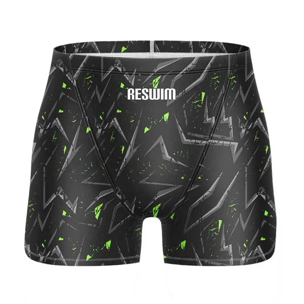 New Swimming Men's Swimwear Shorts Swim Jammer Racing Swimsuit Trunks Beach Tig… - Image 2