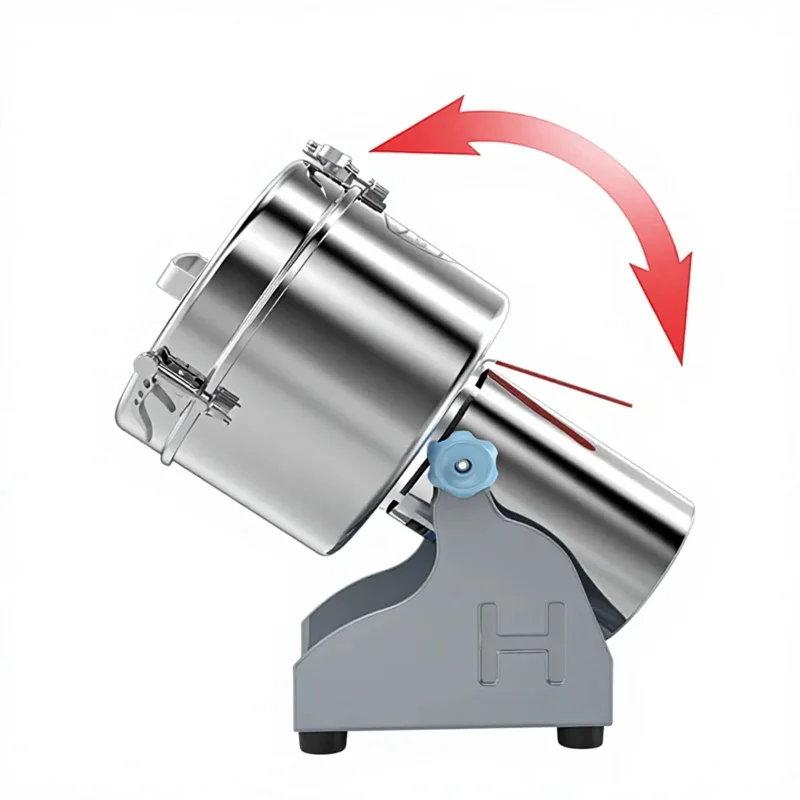 

Grinding Machine Powder Spice Flour Ginger Food Pepper Pulverizer Maize Grain To Small Steel Processing Home Electric