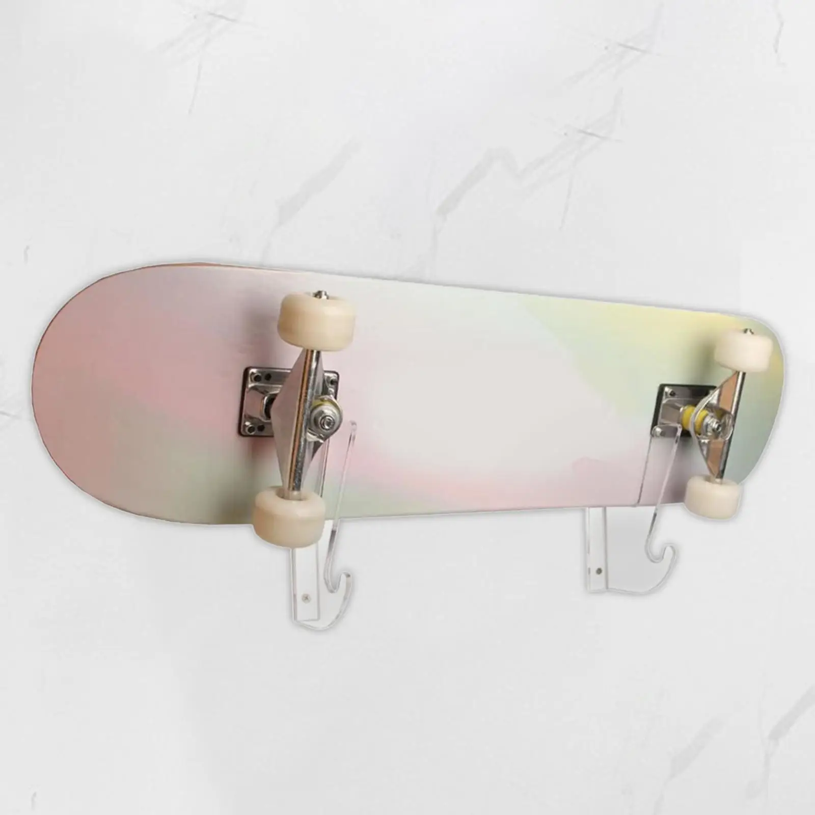 Rak dinding Skateboard, dudukan dinding papan salju, pemegang papan selancar, Penyimpanan untuk Skateboard