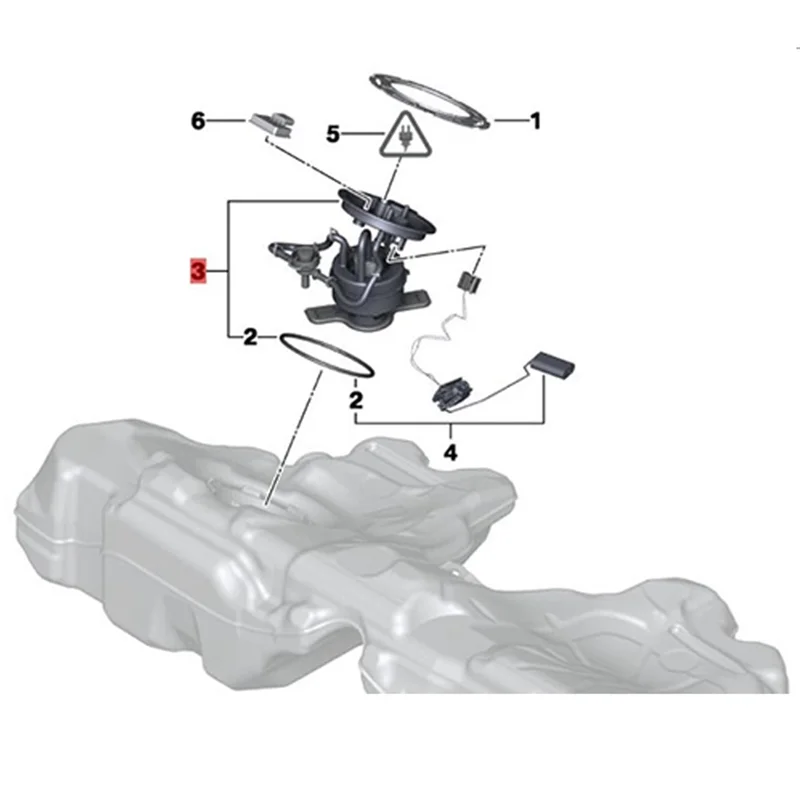 

Stable-16117260640 Gasoline Pump Car Fuel Pump Assembly Automotive For BMW F07/535GT F10 F12 F13 523I 535I 528I