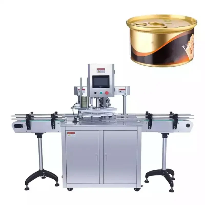 2026 hot sale Automatic Electric Bottle Screw Capping Machine for Metal and Glass Packaging High Efficiency Can Sealing