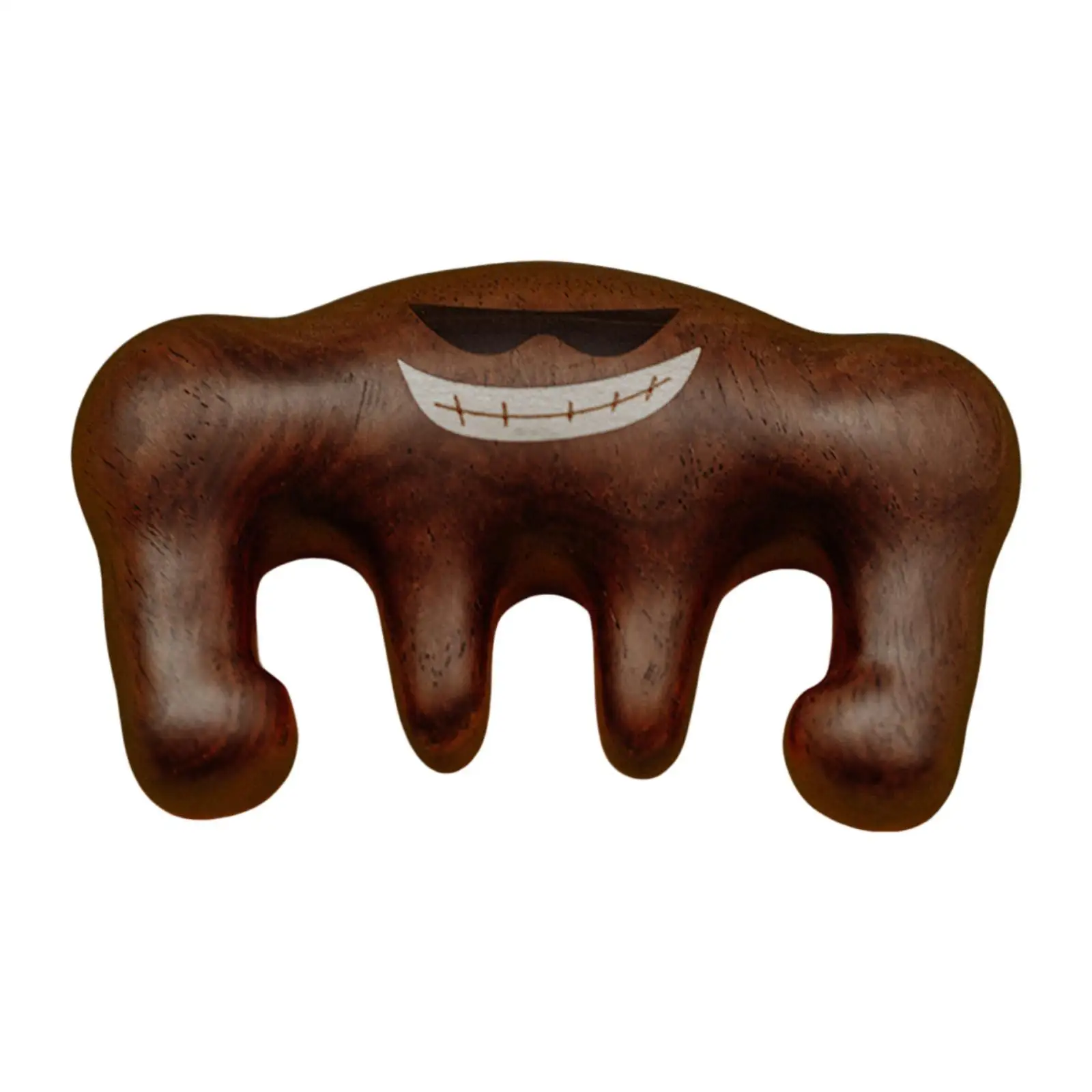 

Wooden Scalp Massager Massage Gua Sha Gift Salon Tool Wide Tooth Hair Comb